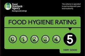 Food Standards Agency - Food Hygiene Rating 5 Very Good